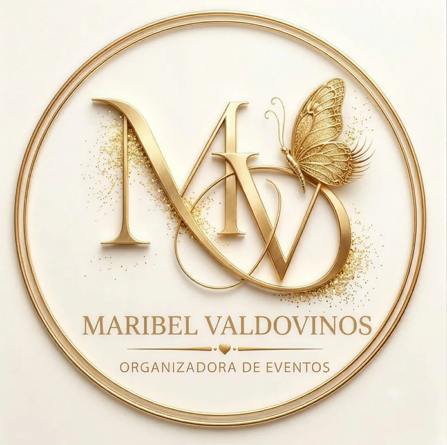 Logotipo de Maribel Valdovinos Organizadora de Eventos